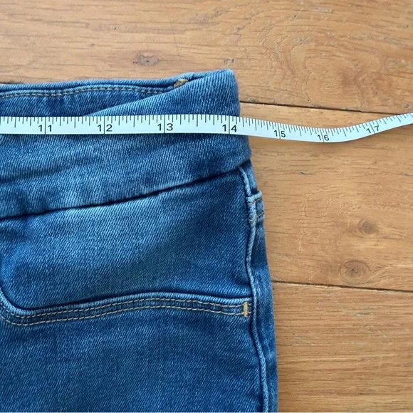 Good American Pull On Straight Power Stretch Jeans Size M Good Legs - Picture 11 of 14